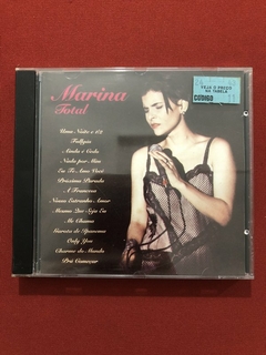 CD - Marina Lima - Marina Total - Nacional - Seminovo