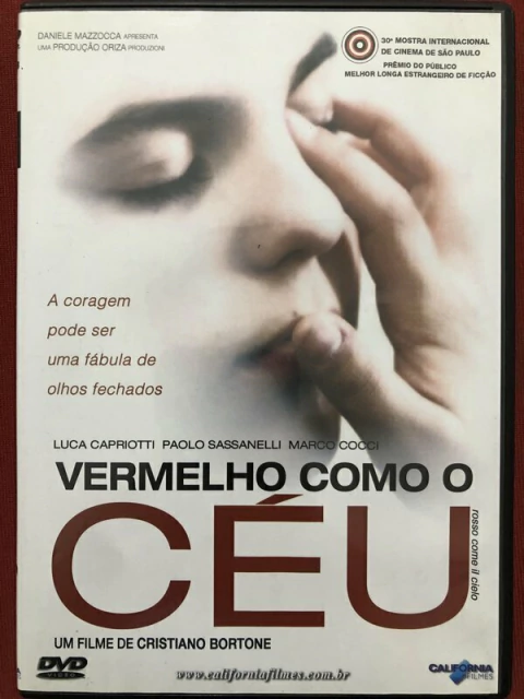 DVD - Vermelho Como O Céu - Direção: Cristiano Bortone