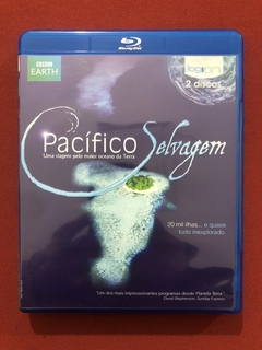 Blu-ray Duplo - Pacífico Selvagem - BBC Earth - Seminovo