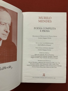 Livro - Poesia Completa E Prosa - Murilo Mendes - Nova Aguilar - Capa Dura - comprar online