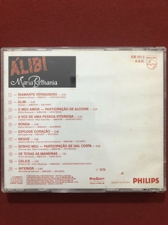 CD - Maria Bethania - Álibi - Diamante Verdadeiro - Nacional - comprar online