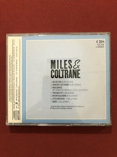 CD - Miles Davis & John Coltrane - Miles & Coltrane - Semin. - comprar online