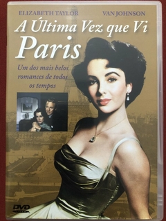 DVD - A Última Vez Que Vi Paris - Elizabeth Taylor - Seminov