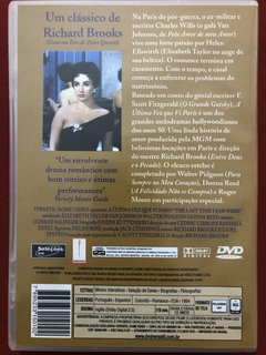 DVD - A Última Vez Que Vi Paris - Elizabeth Taylor - Seminov - comprar online