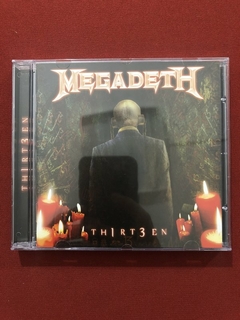 CD - Megadeth - Th1rt3en - 2011 - Nacional - Seminovo