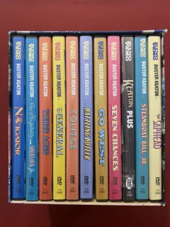 DVD - Box The Art Of Buster Keaton - 11 Discos - Importado - comprar online