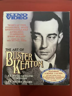 DVD - Box The Art Of Buster Keaton - 11 Discos - Importado
