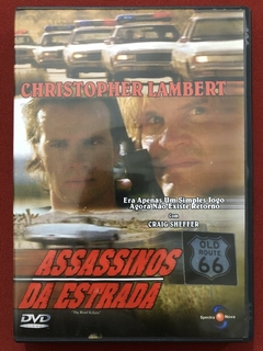 DVD - Assassinos Da Estrada - Christopher Lambert - Seminovo