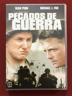 DVD - Pecados De Guerra - Sean Penn & Michael Fox - Seminovo