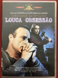 DVD - Louca Obsessão - James Caan & Kathy Bates - Seminovo