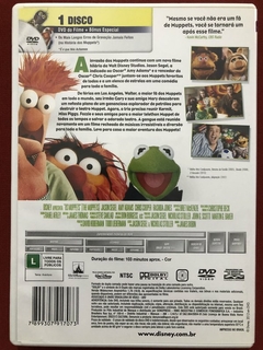 DVD - Os Muppets - Disney - Dir. James Bobin - Seminovo - comprar online