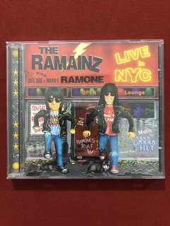 CD - The Ramainz - Live In N.Y.C. - Nacional - Seminovo