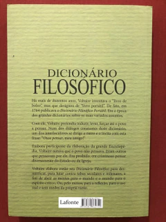 Livro - Dicionário Filosófico - Voltaire - Editora Lafonte - Seminovo - comprar online