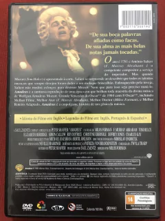 DVD - Amadeus - Direção: Milos Forman - Saul Zaentz - comprar online