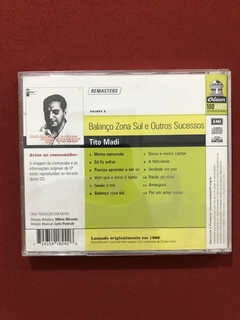 CD - Tito Madi - Balanço Zona Sul E Outros Sucessos - Semin. - comprar online