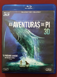 Blu-ray Duplo - As Aventuras De Pi - 3D - Seminovo