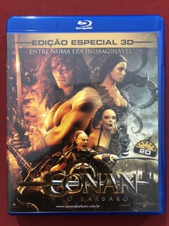 Blu-ray - Conan: O Bárbaro - Edição Especial 3D - Seminovo