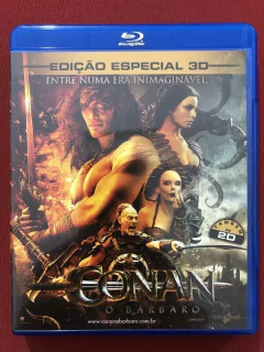 Blu-ray - Conan: O Bárbaro - Edição Especial 3D - Seminovo