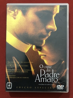 DVD - O Crime Do Padre Amaro - Dir. Carlos Carrera- Seminovo