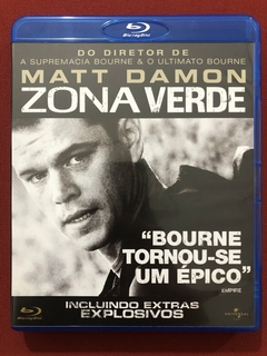 Blu-ray - Zona Verde - Matt Damon - Paul Greengrass - Semin.