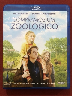 Blu-ray - Compramos Um Zoológico - Matt Damon - Seminovo