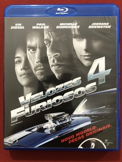 Blu-ray - Velozes E Furiosos 4 - Vin Diesel - Seminovo