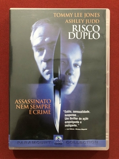 DVD - Risco Duplo - Tommy Lee Jones E Ashley Judd - Seminovo