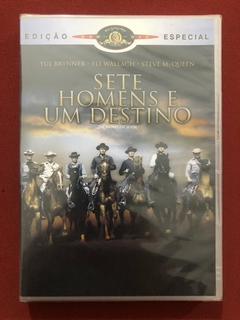 DVD - Sete Homens E Um Destino - Yul Brynner - Novo