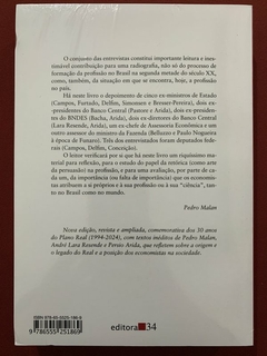 Livro - Conversas Com Economistas Brasileiros - Ciro Biderman - Editora 34 - Novo - comprar online