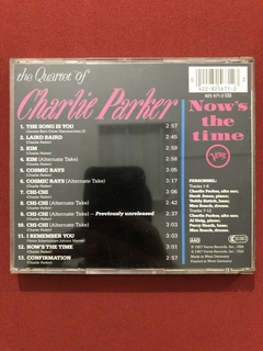 CD - The Quartet Of Charlie Parker - Now's The Time - Semin. - comprar online