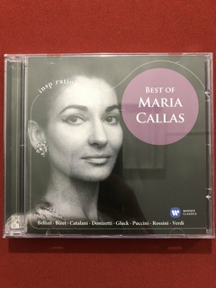 CD - Maria Callas - Best Of Maria Callas - Nacional - Semin.