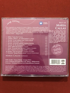 CD - Maria Callas - Best Of Maria Callas - Nacional - Semin. - comprar online
