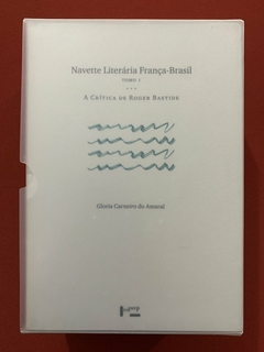 Livro - Box Navette Literária França-Brasil - 2 Tomos - Capa Dura - Edusp - Seminovo