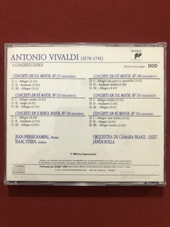 CD - Antonio Vivaldi - 6 Double Concertos For Flute - Semin. - comprar online