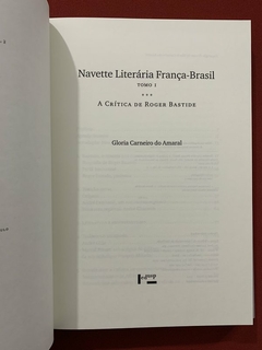 Livro - Box Navette Literária França-Brasil - 2 Tomos - Capa Dura - Edusp - Seminovo - loja online