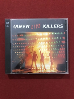 CD Duplo - Queen - Live Killers - Nacional - Seminovo