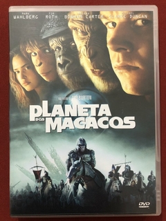 DVD - Planeta Dos Macacos - Direção: Tim Burton - Seminovo