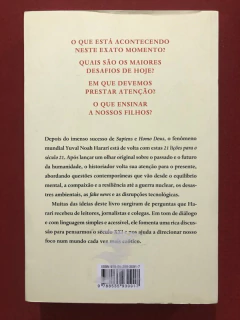 Livro - 21 Lições Para O Século 21 - Yuval Noah Harari - Companhia Das Letras - Seminovo - comprar online