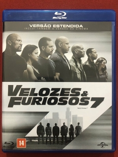 Blu-ray - Velozes E Furiosos 7 - Dir. James Wan - Seminovo