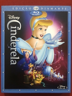 Blu-ray - Cinderela - Edição Diamante - Disney - Seminovo