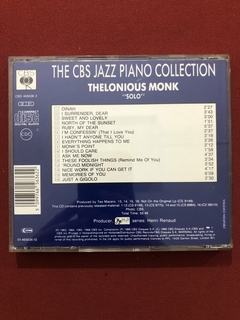 CD - Thelonious Monk - Solo - 1989 - Importado - Seminovo - comprar online