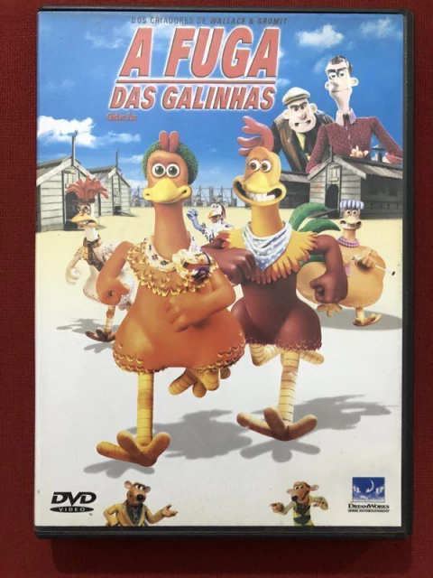DVD - A Fuga Das Galinhas - Direção: Peter Lord E Nick Park