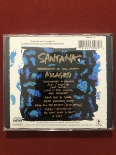 CD - Santana - Milagro - 1992 - Nacional - Seminovo - comprar online