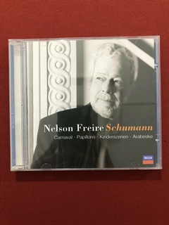 CD - Nelson Freire, Schumann - Carnaval - Nacional- Seminovo