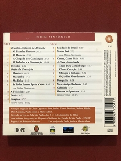 CD Duplo - Jobim - Sinfônico - Nacional - Seminovo - comprar online