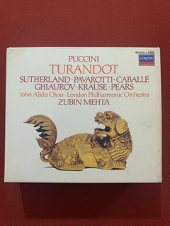 CD Duplo - Turandot - Giacomo Puccini - Zubin Mehta - Import