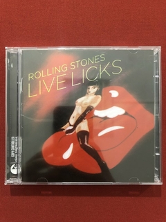 CD Duplo - Rolling Stones - Live Licks - Nacional - Seminovo