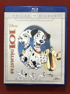 Blu-ray - 101 Dálmatas - Disney - Edição Diamante - Seminovo