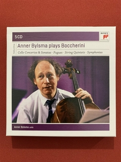 CD - Box Anner Bylsma Plays Boccherini - 5 CDs - Importado