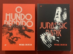 Livro - Box Jurassic Park / O Mundo Perdido - 2 Livros - Michael Crichton - Aleph - loja online